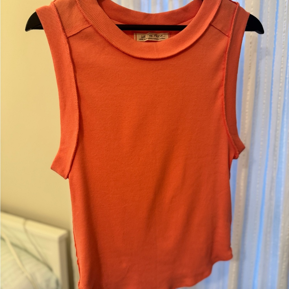Free People Creamsicle Tank